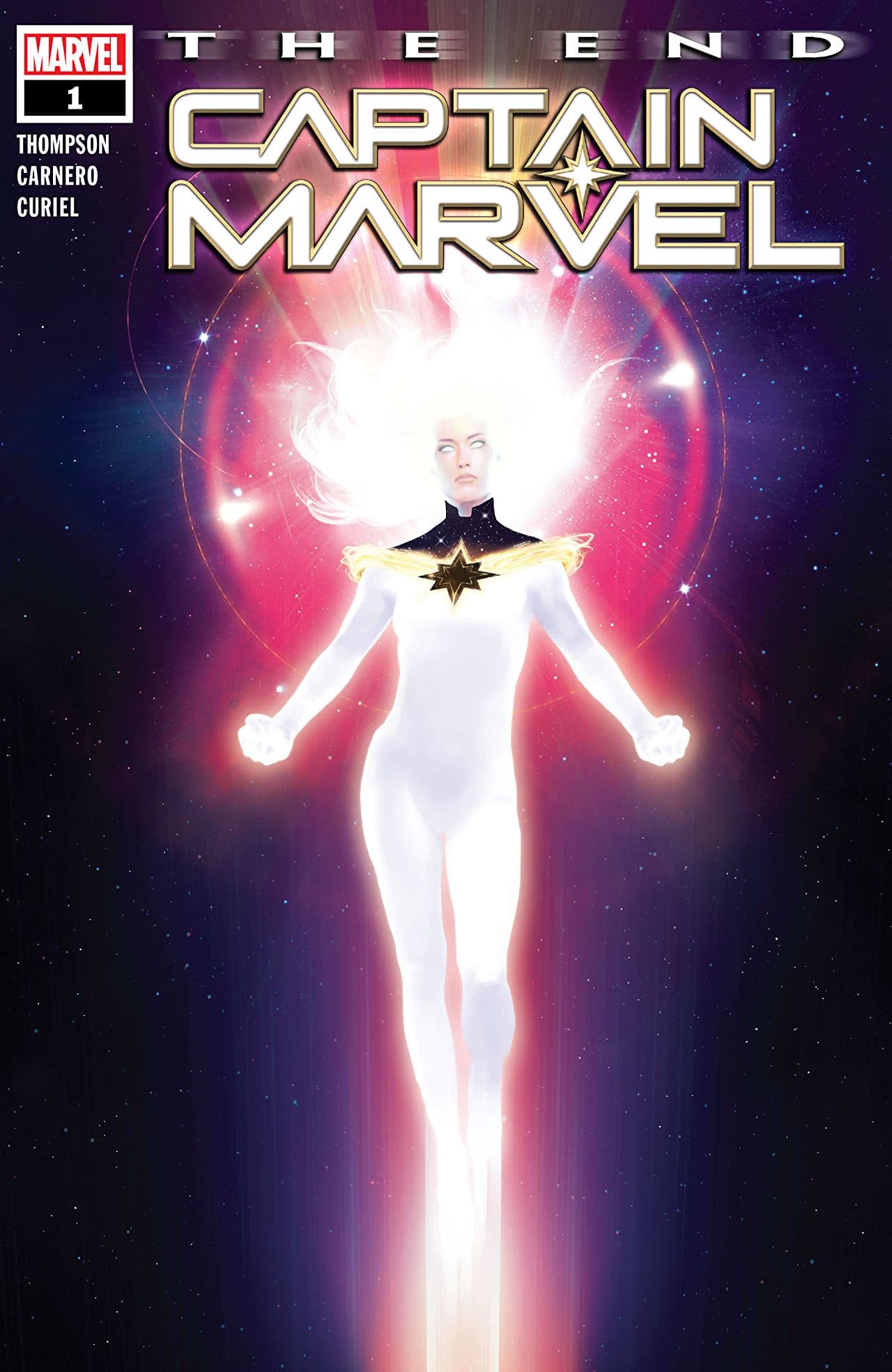Captain Marvel: The End #1 cover