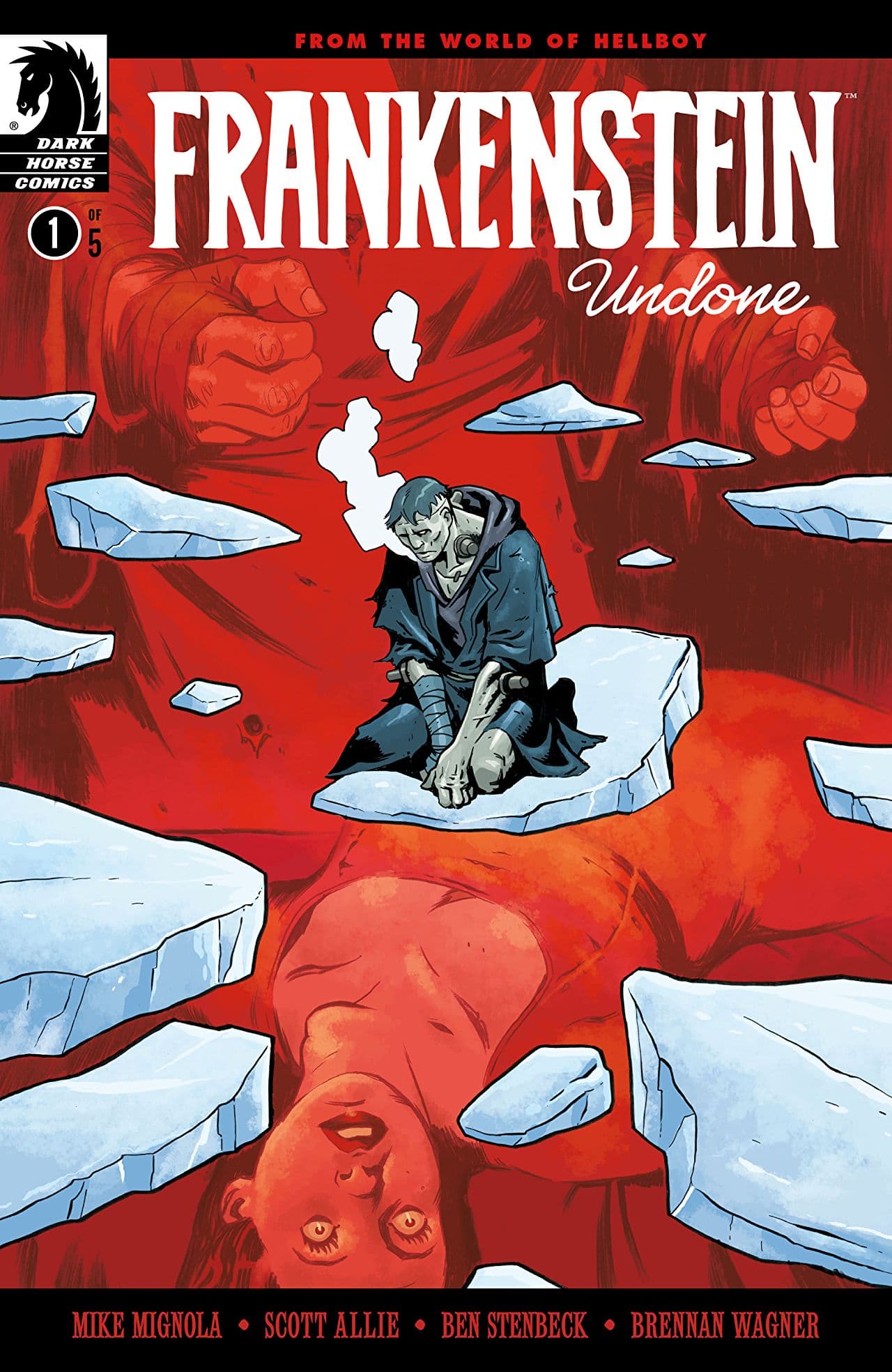 Frankenstein Undone cover — © Dark Horse Comics