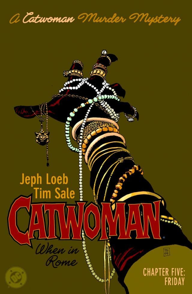 Catwoman: When in Rome #5 cover
