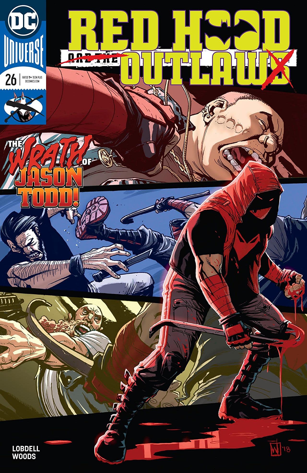 Red Hood and the Outlaws #26 cover