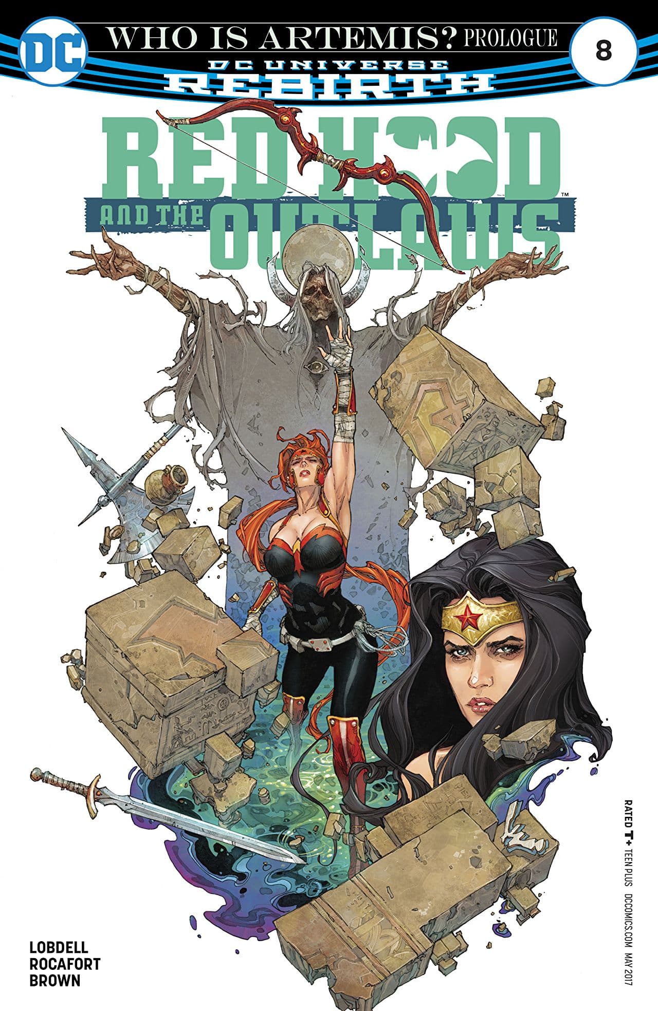 Red Hood and the Outlaws #8 cover