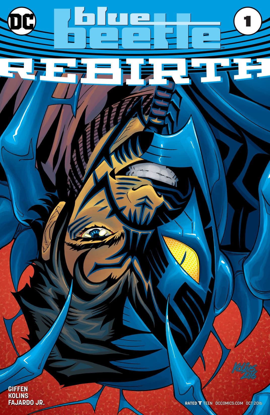 Blue Beetle: Rebirth #1 cover