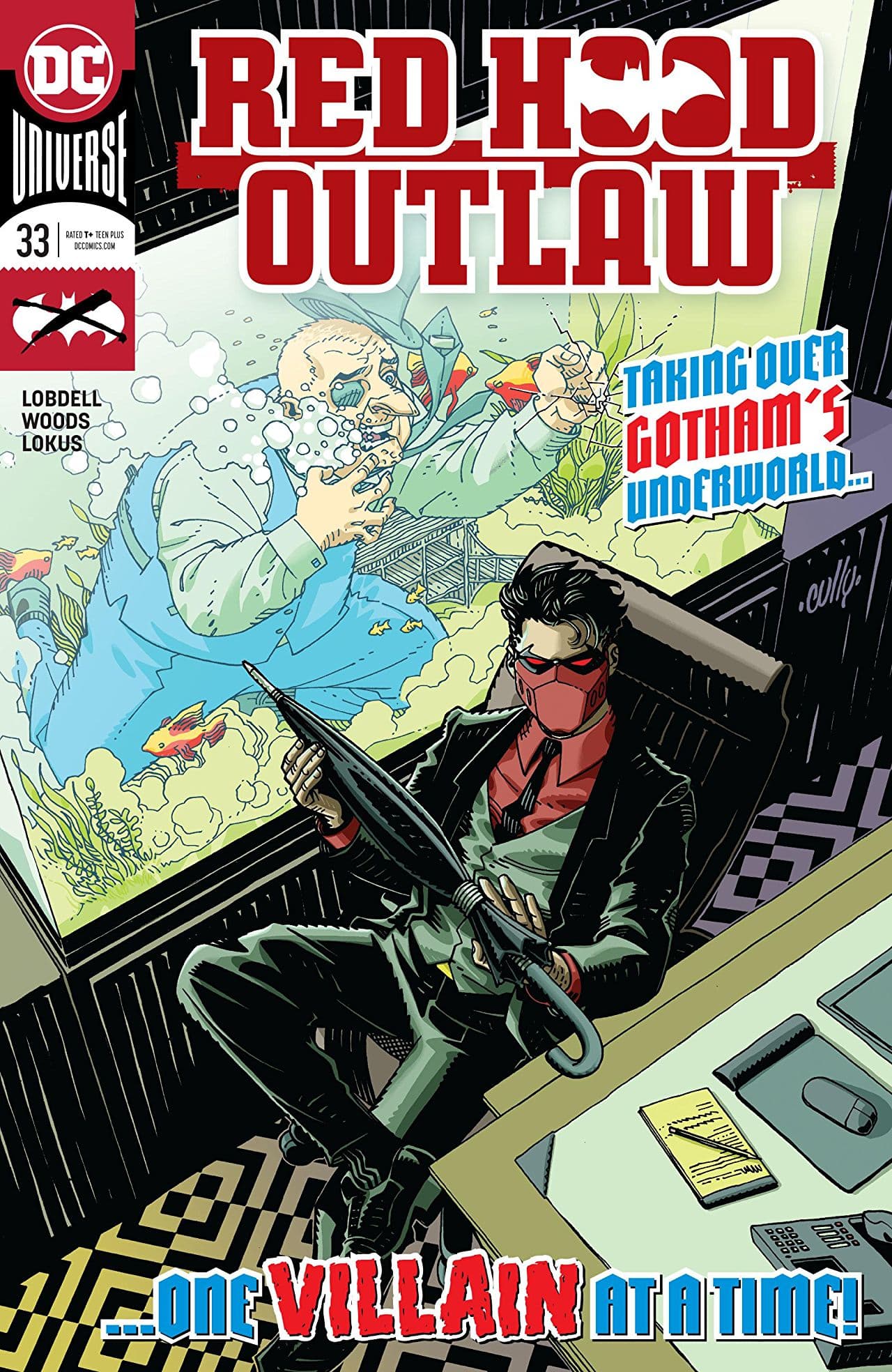 Red Hood: Outlaw #33 cover