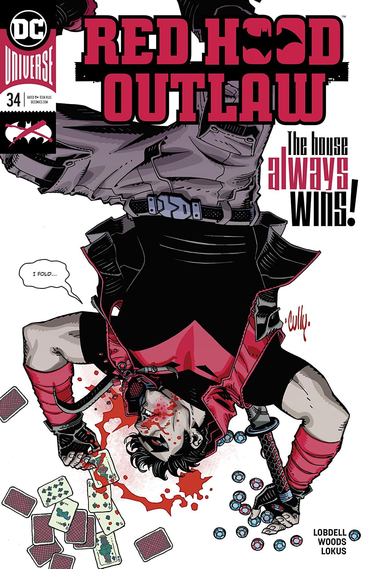 Red Hood: Outlaw #34 cover