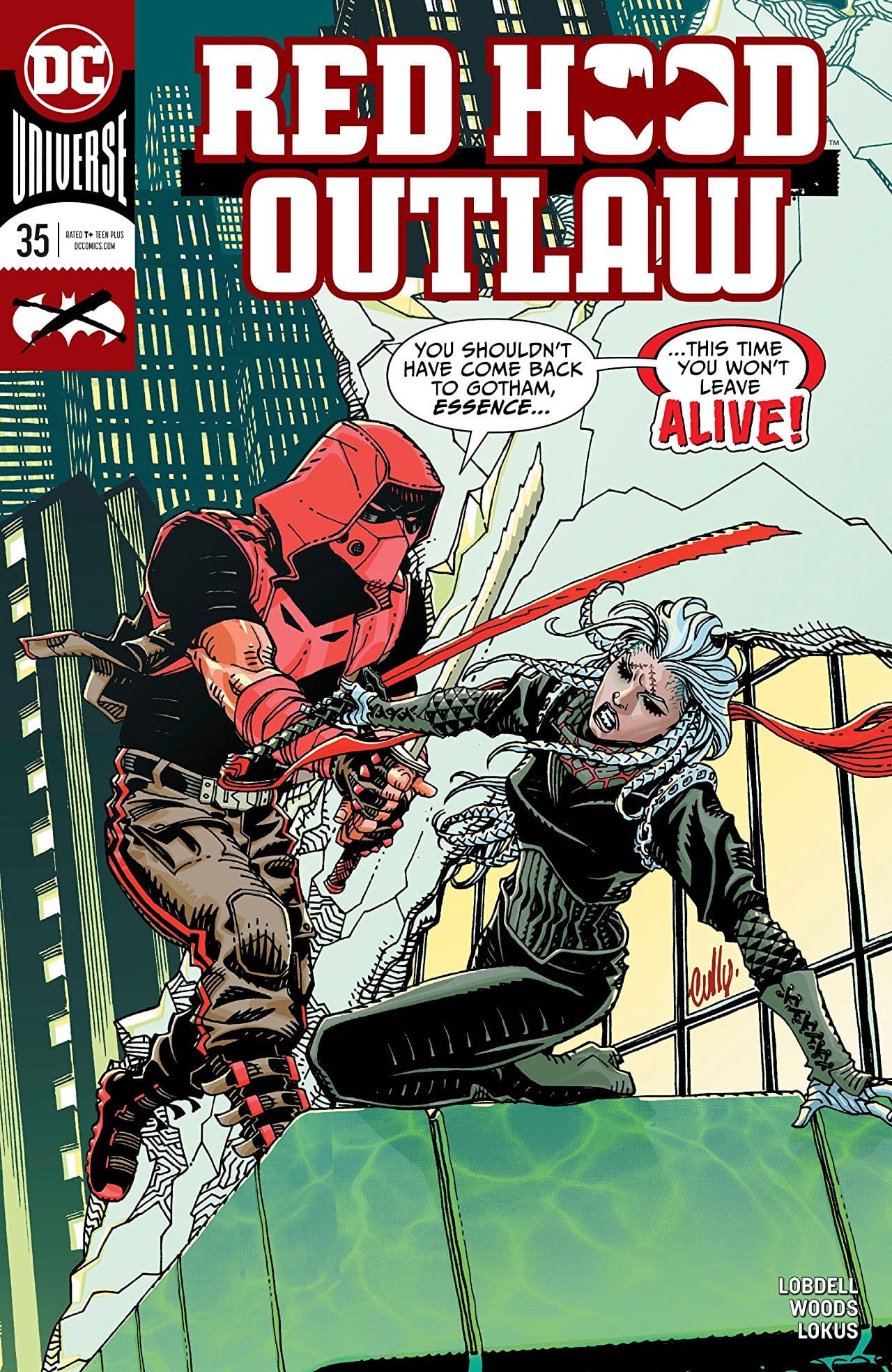 Red Hood: Outlaw #35 cover