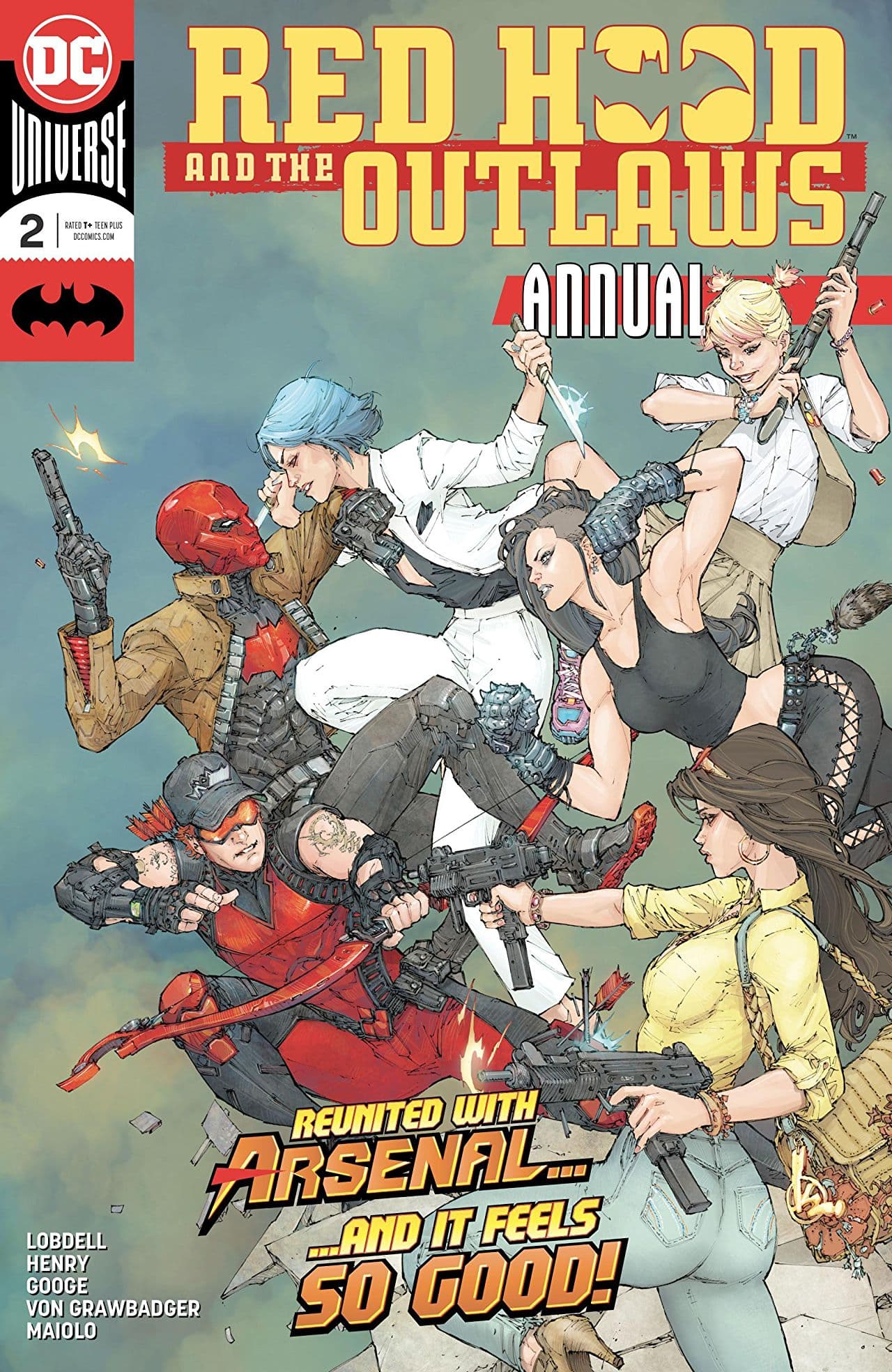 Red Hood and the Outlaws Annual #2 cover