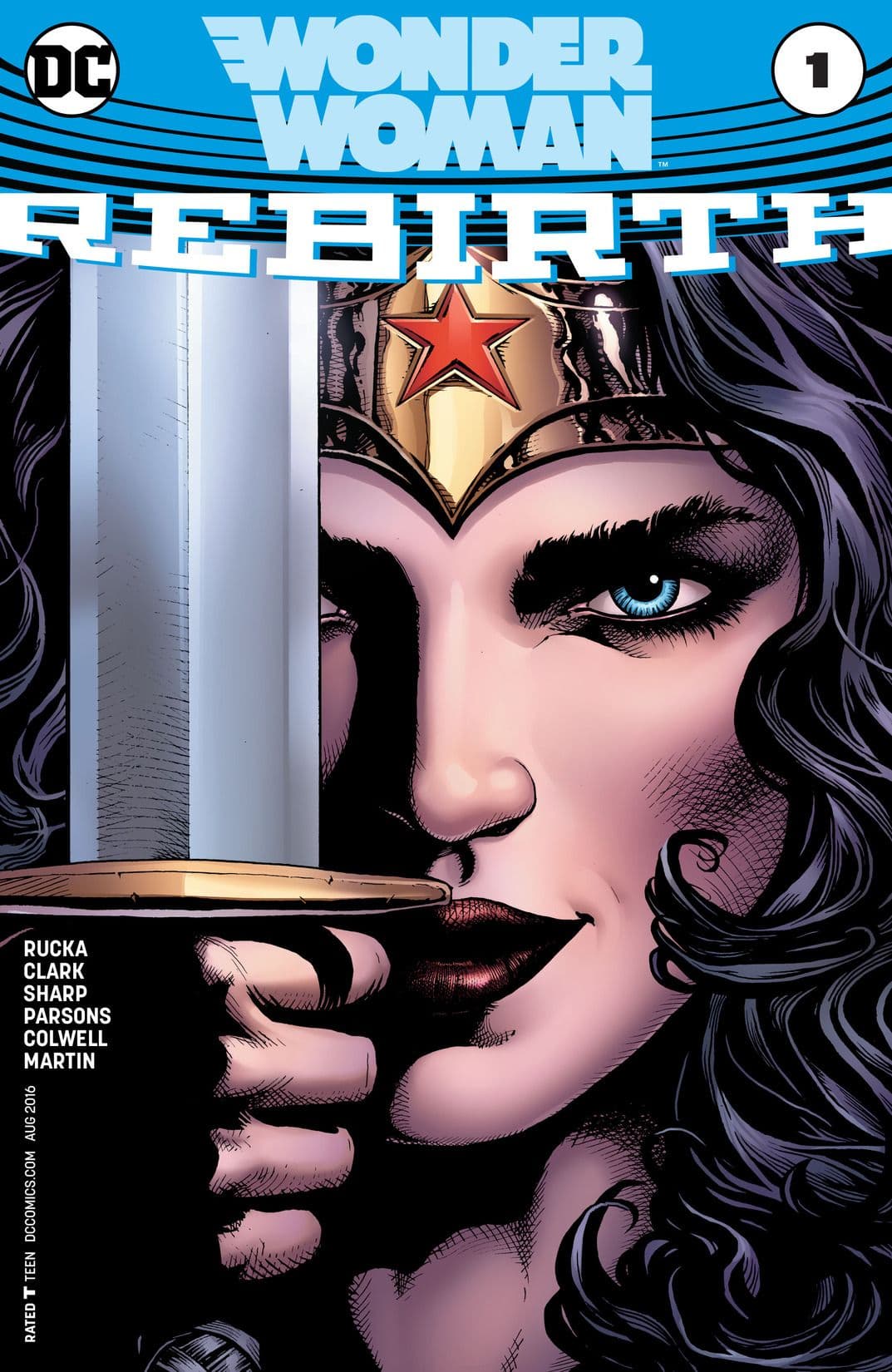 Wonder Woman: Rebirth #1 cover