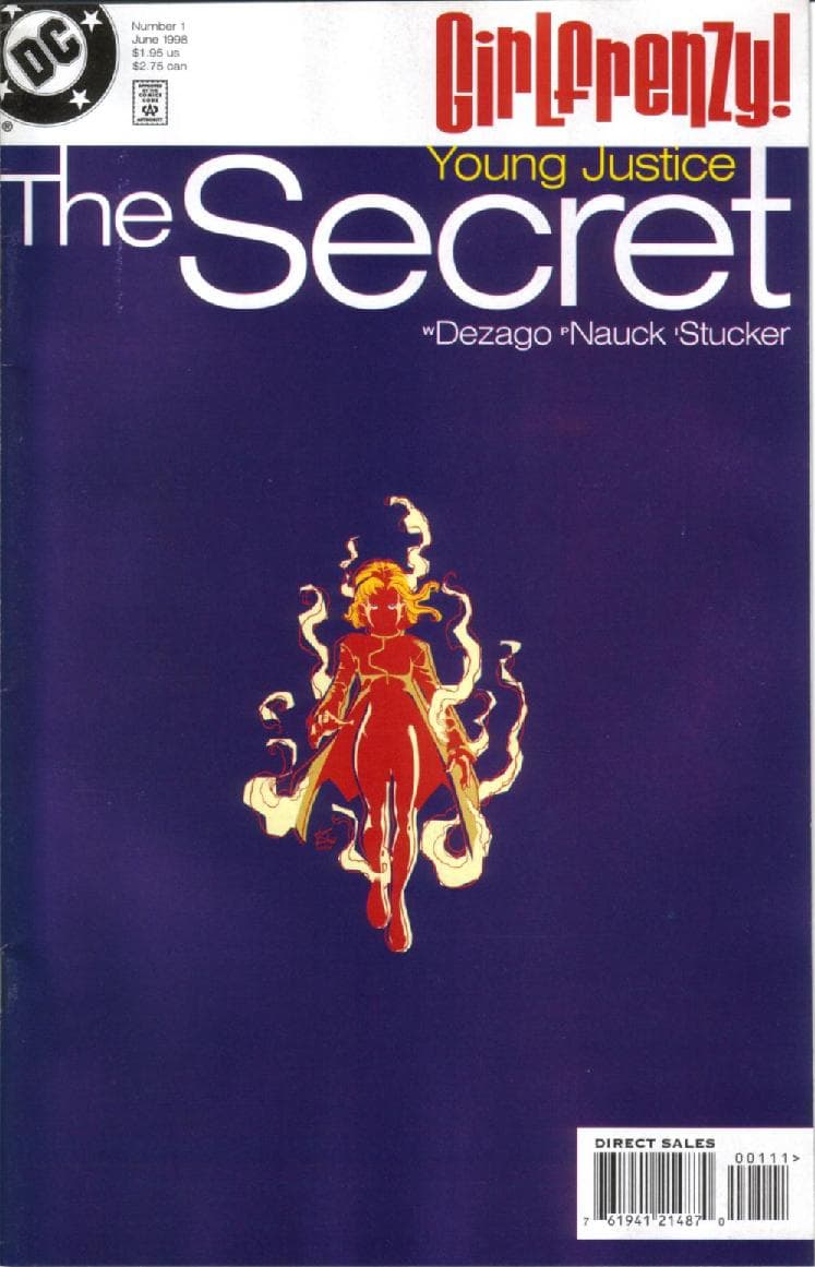 Young Justice: The Secret #1 cover