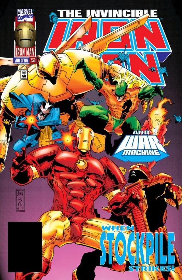 Iron Man #330 cover