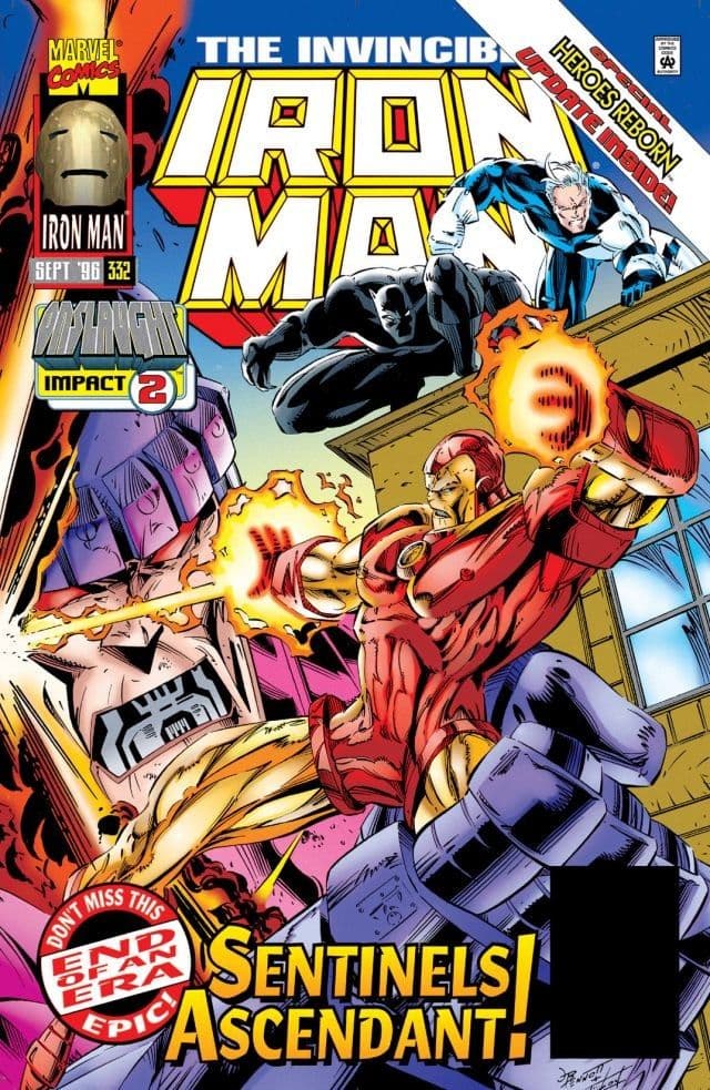 Iron Man #332 cover