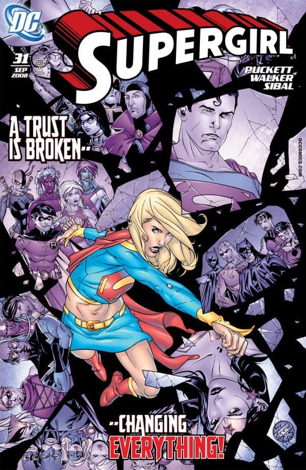 Supergirl #31 cover