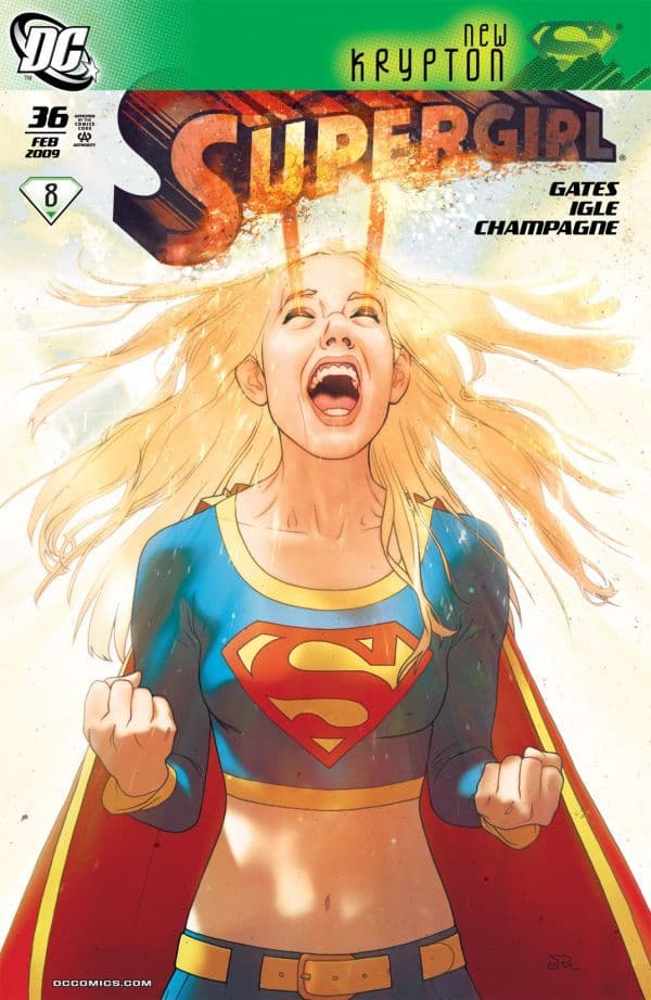 Supergirl #36 cover