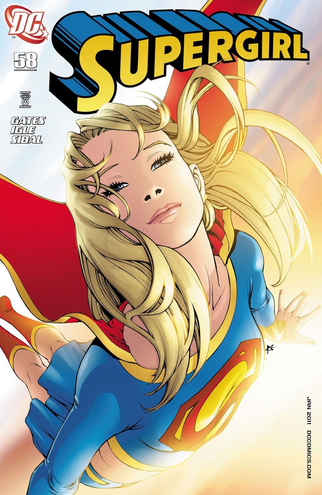 Supergirl #58 cover