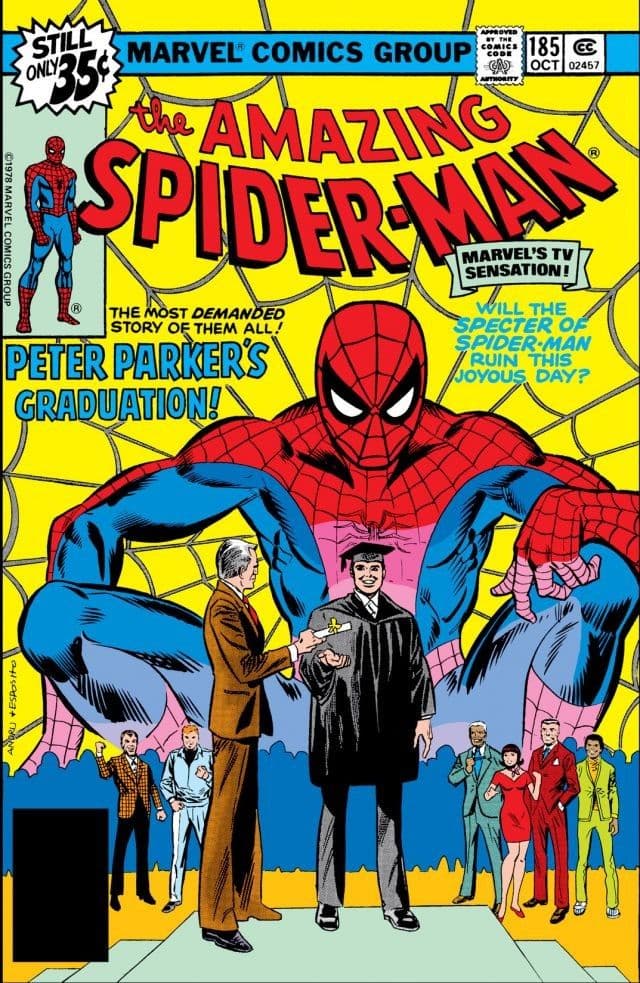 The Amazing Spider-Man #185 cover