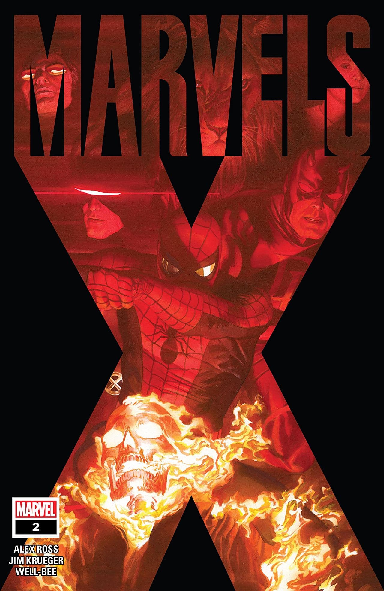 Marvels X #2 cover