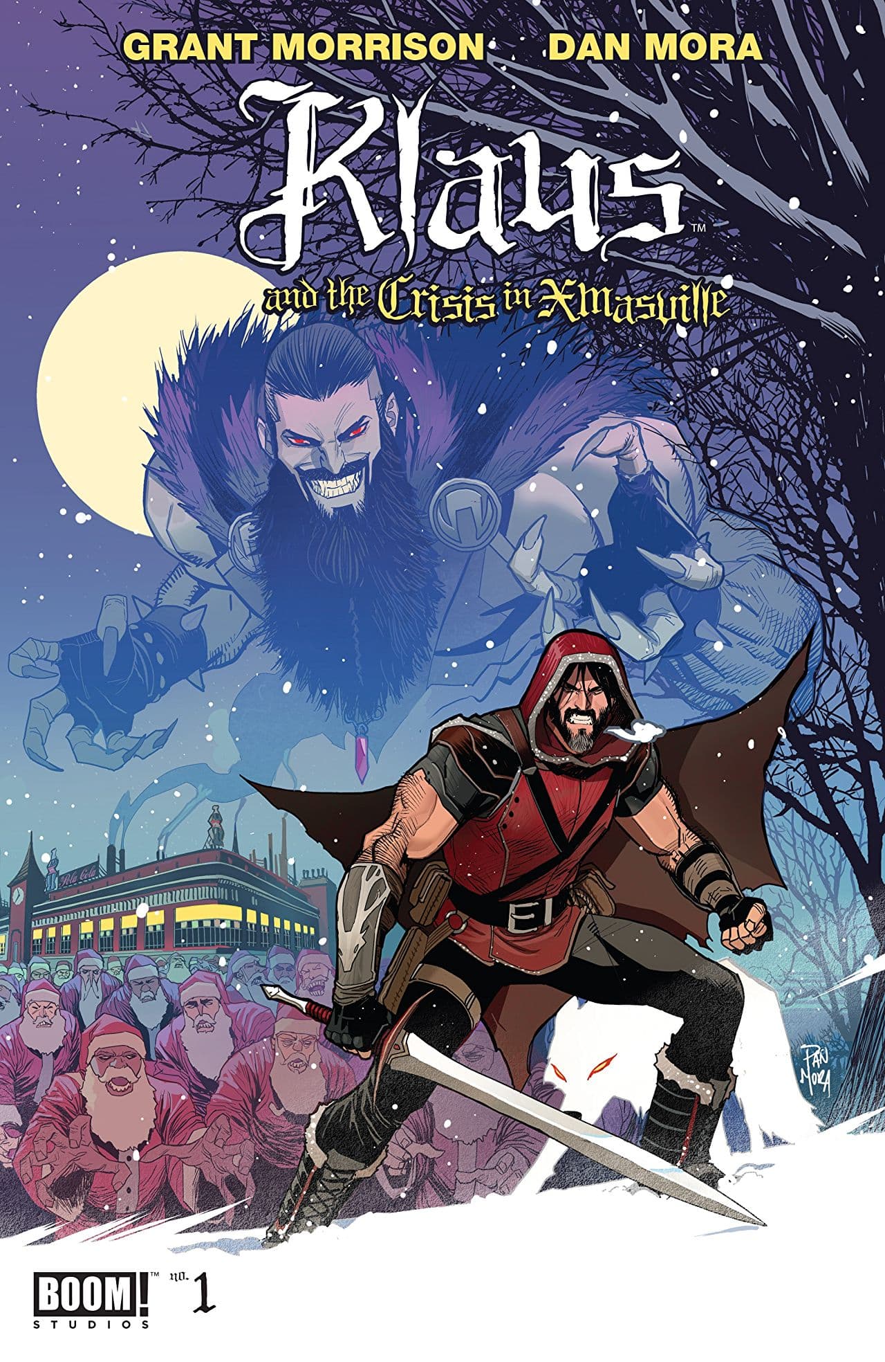 Klaus and the Crisis in Xmasville #1 cover