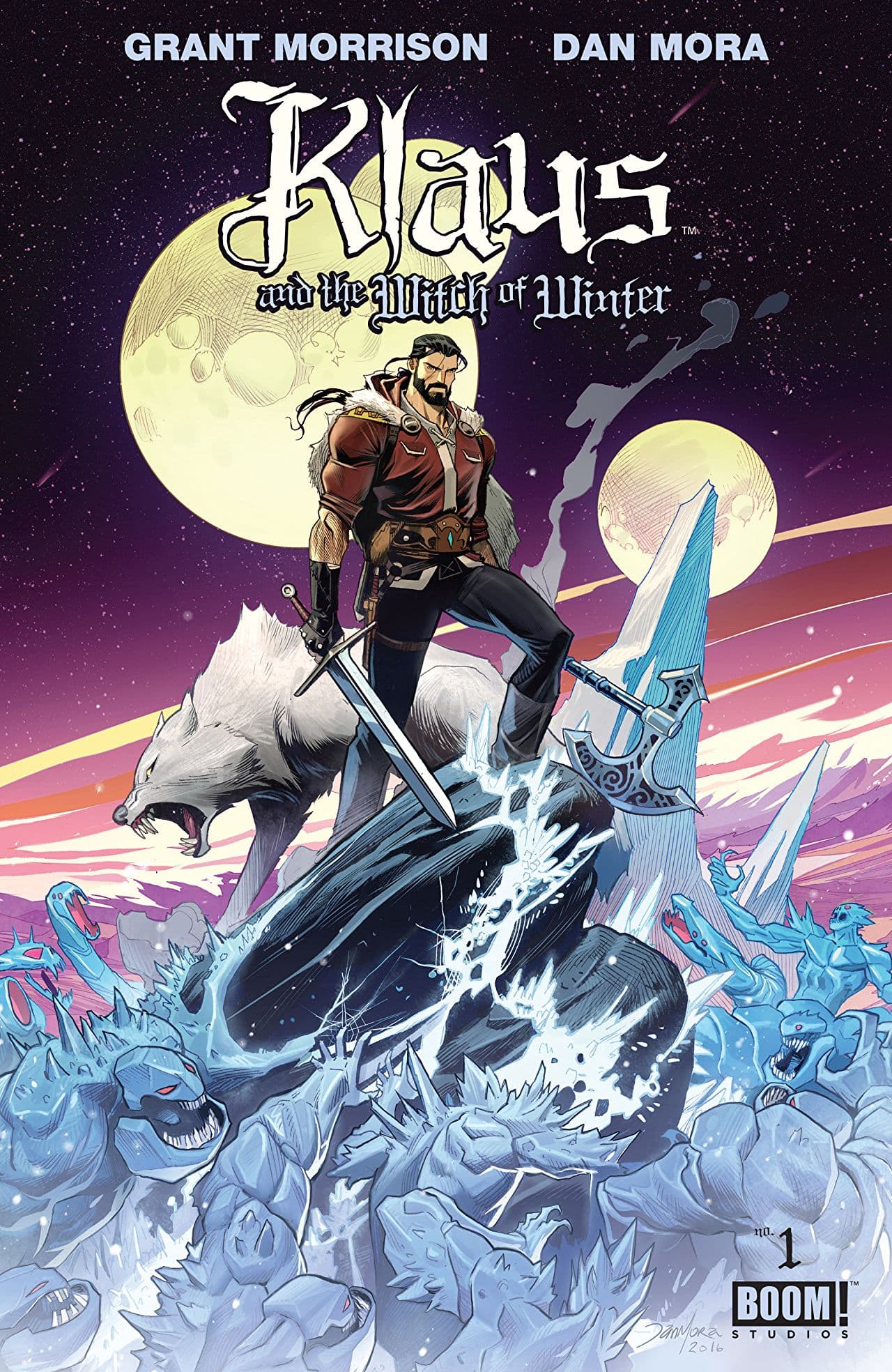 Klaus and the Witch of Winter #1 cover