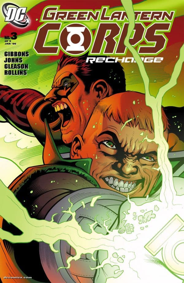 Green Lantern Corps: Recharge #3 cover