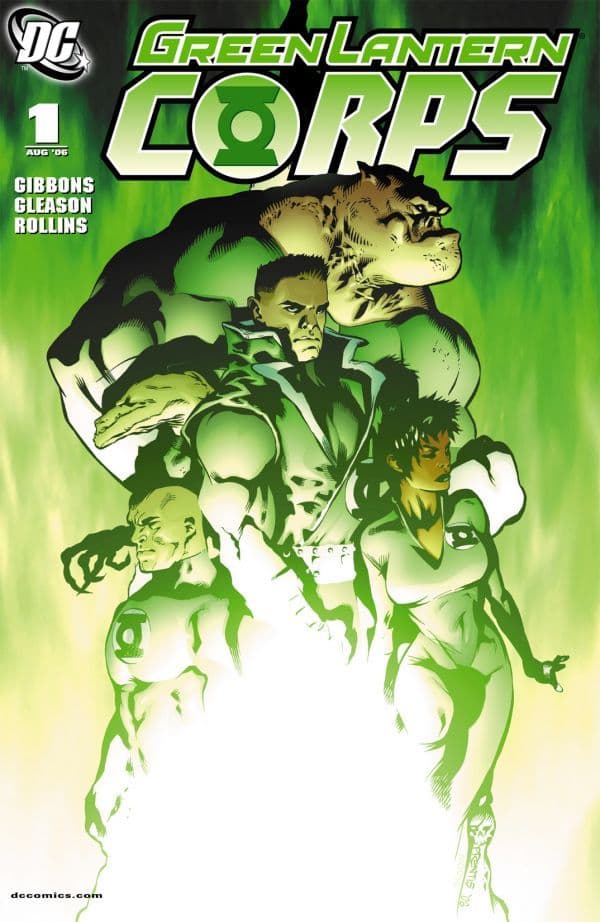 Green Lantern Corps #1 cover
