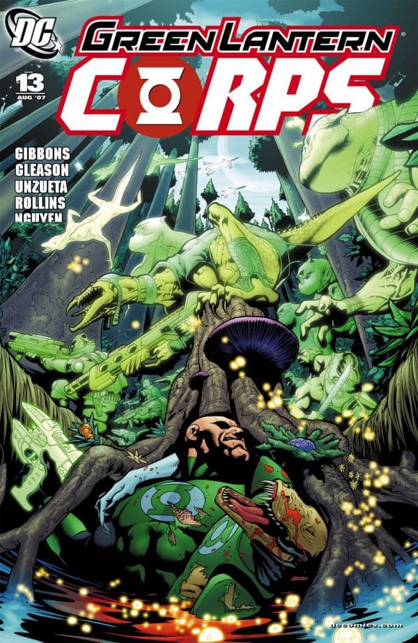 Green Lantern Corps #13 cover