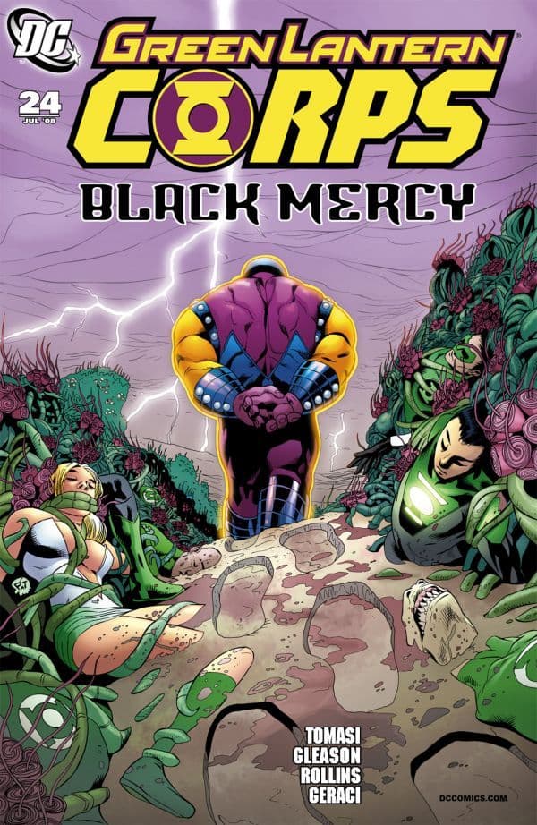 Green Lantern Corps #24 cover
