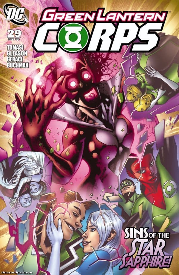 Green Lantern Corps #29 cover