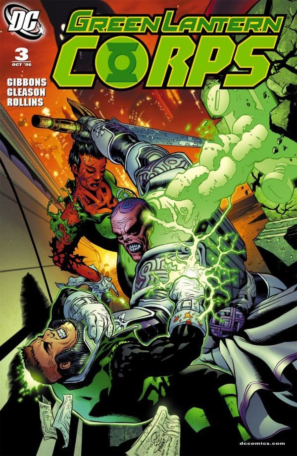 Green Lantern Corps #3 cover