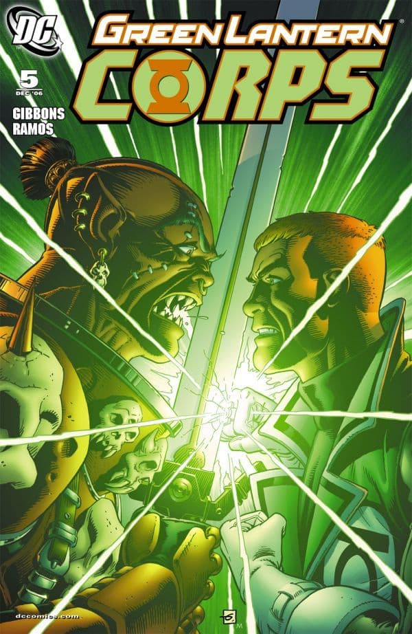 Green Lantern Corps #5 cover