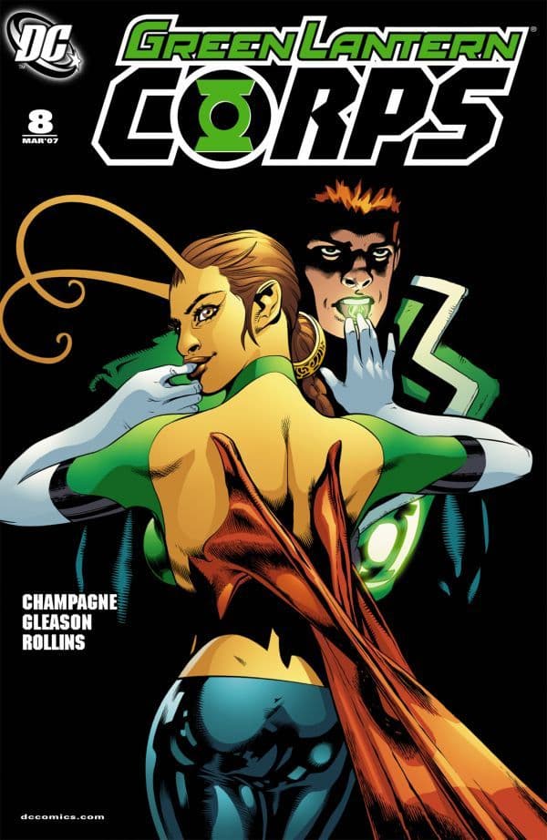 Green Lantern Corps #8 cover