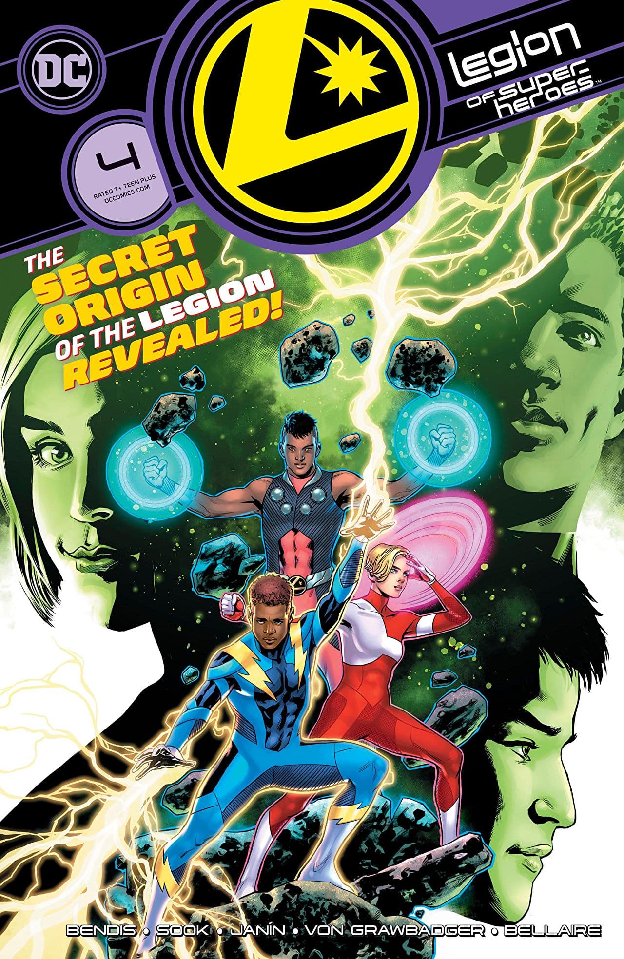 Legion of Super-Heroes #4 cover