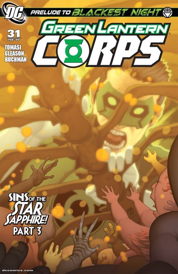 Green Lantern Corps #31 cover