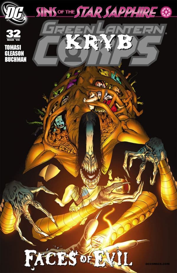 Green Lantern Corps #32 cover