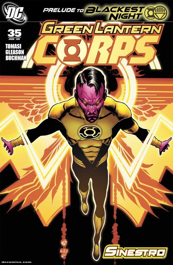 Green Lantern Corps #35 cover