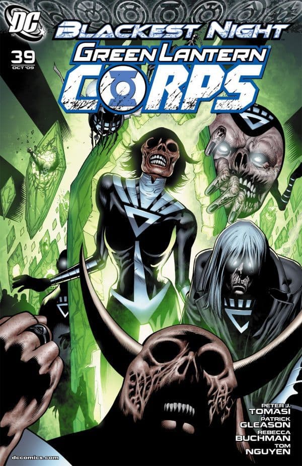 Green Lantern Corps #39 cover