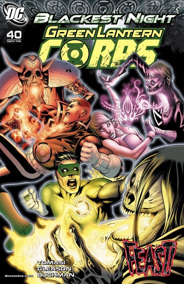 Green Lantern Corps #40 cover