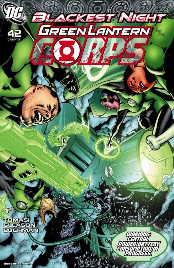 Green Lantern Corps #42 cover