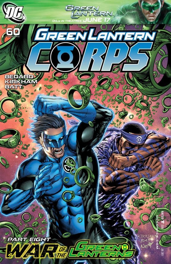 Green Lantern Corps #60 cover