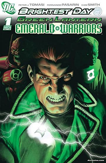 Green Lantern: Emerald Warriors #1 cover