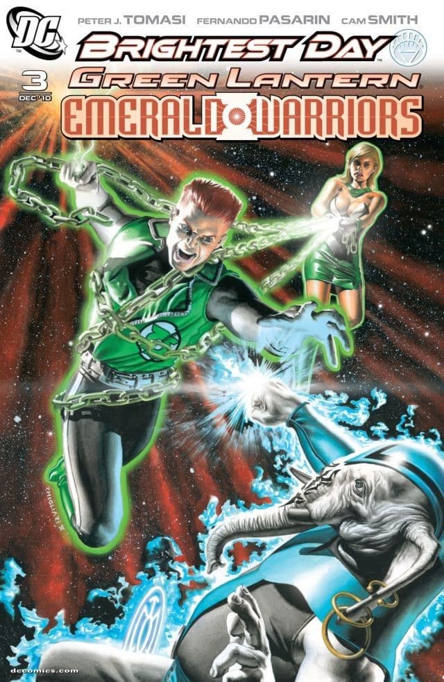 Green Lantern: Emerald Warriors #3 cover