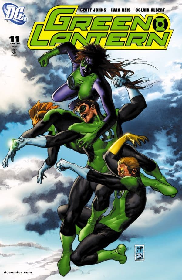 Green Lantern #11 cover