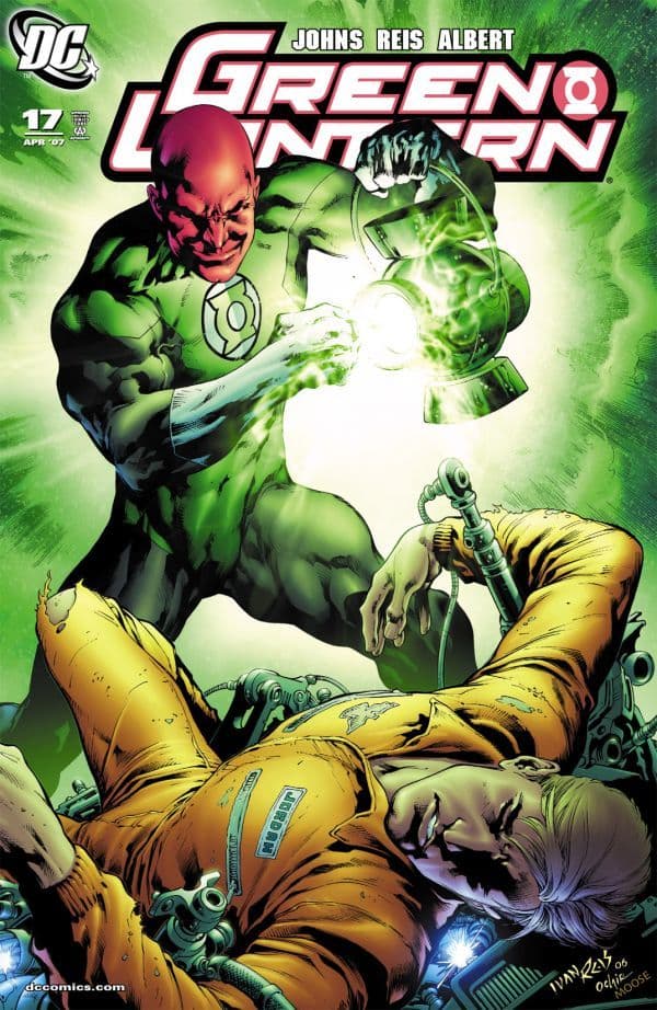 Green Lantern #17 cover