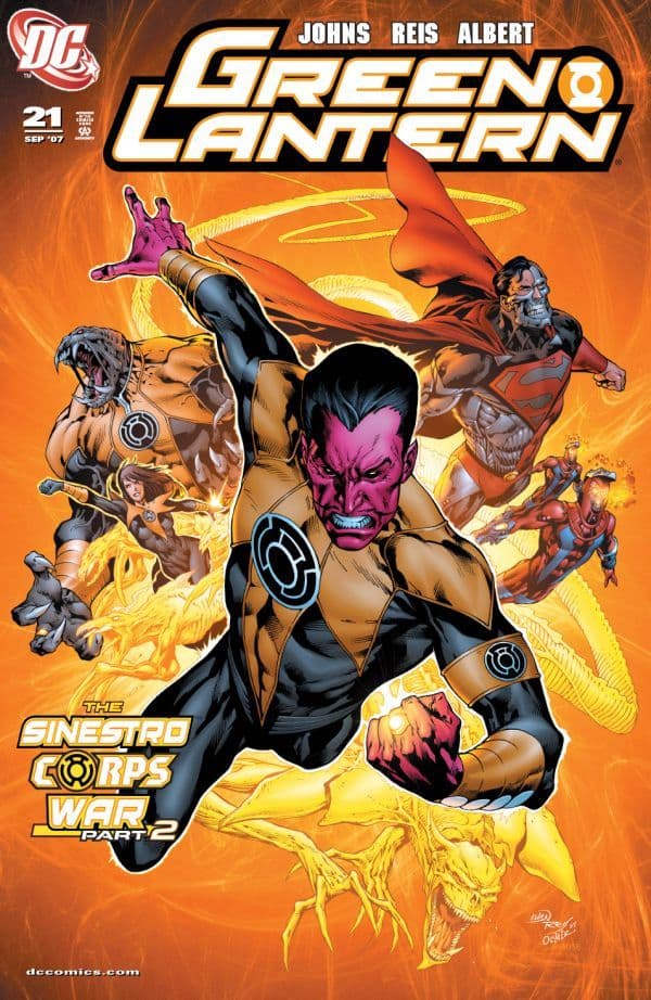 Green Lantern #21 cover