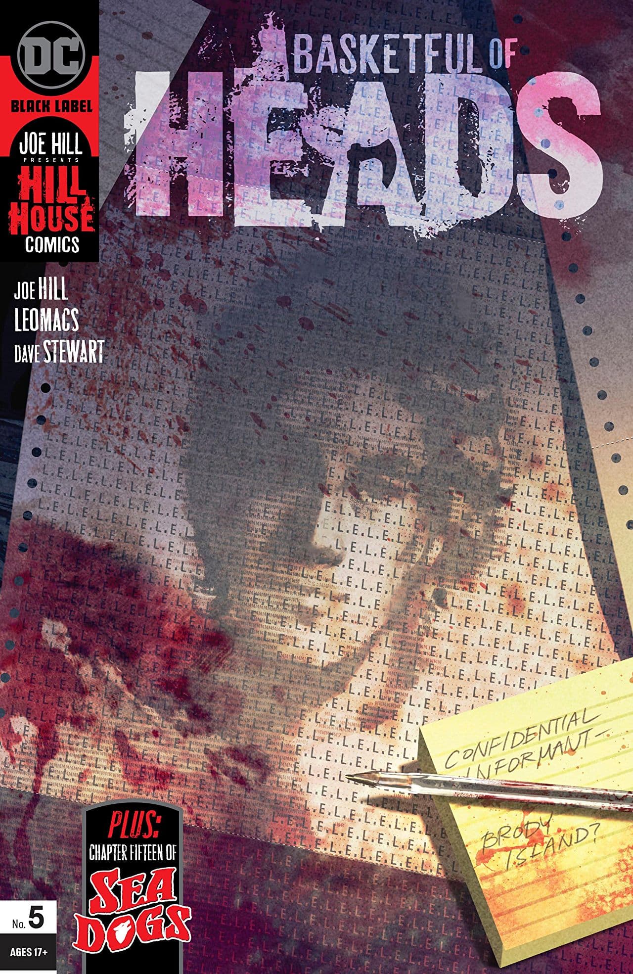 Basketful of Heads #5 cover