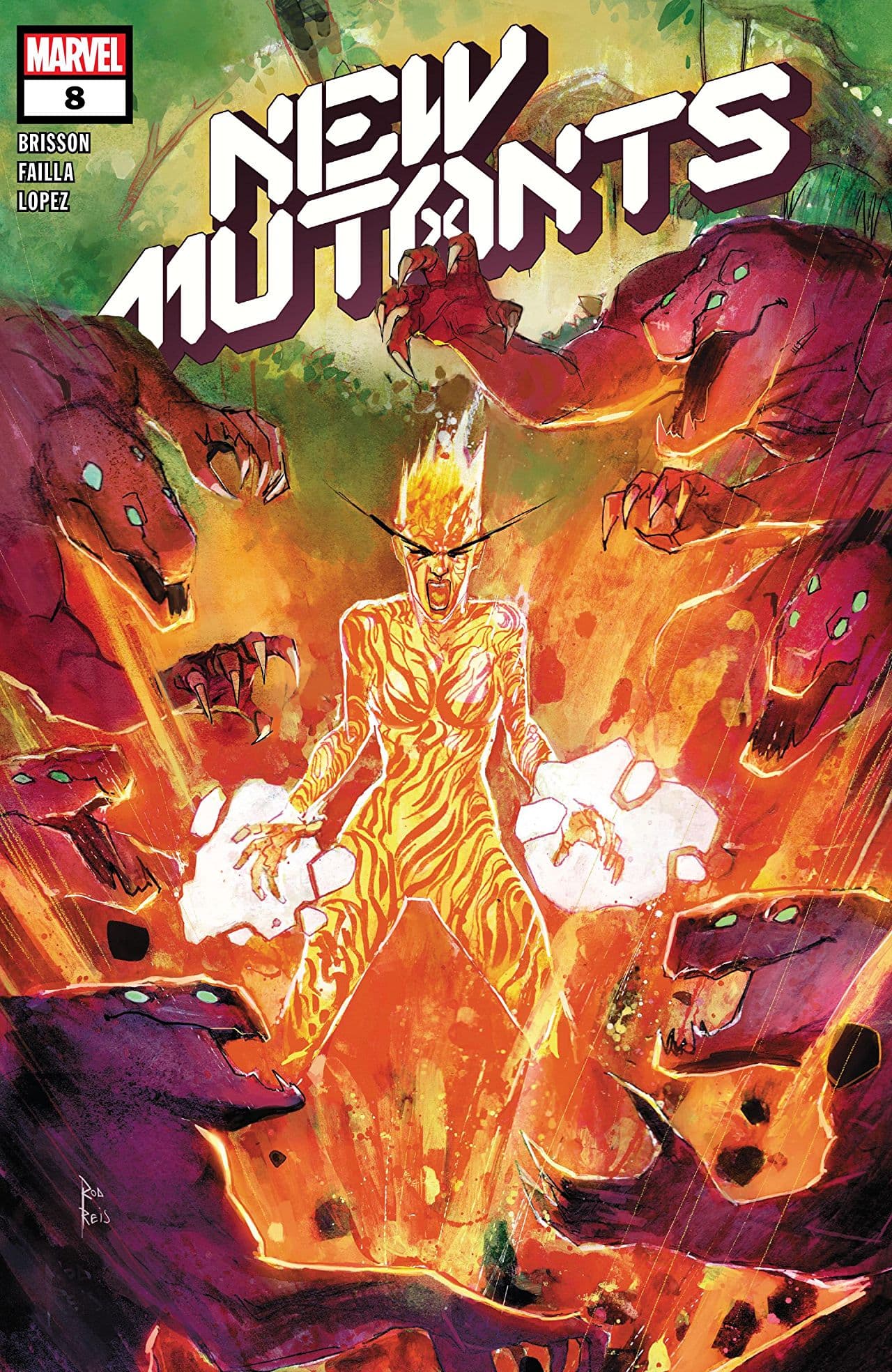 New Mutants #8 cover