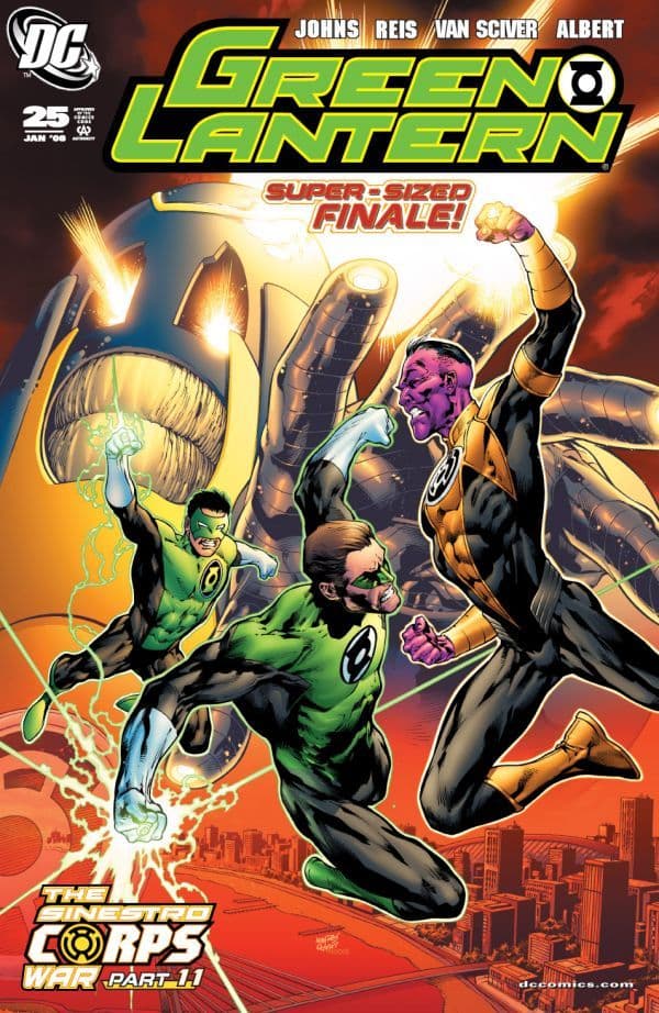 Green Lantern #25 cover