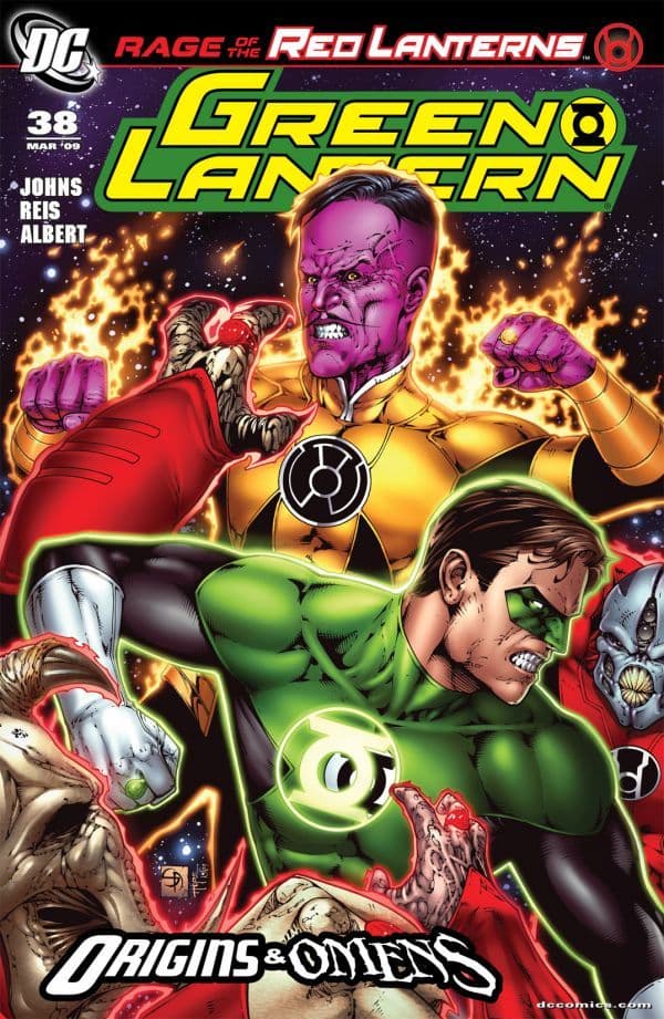 Green Lantern #38 cover