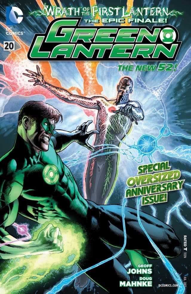 Green Lantern #20 cover