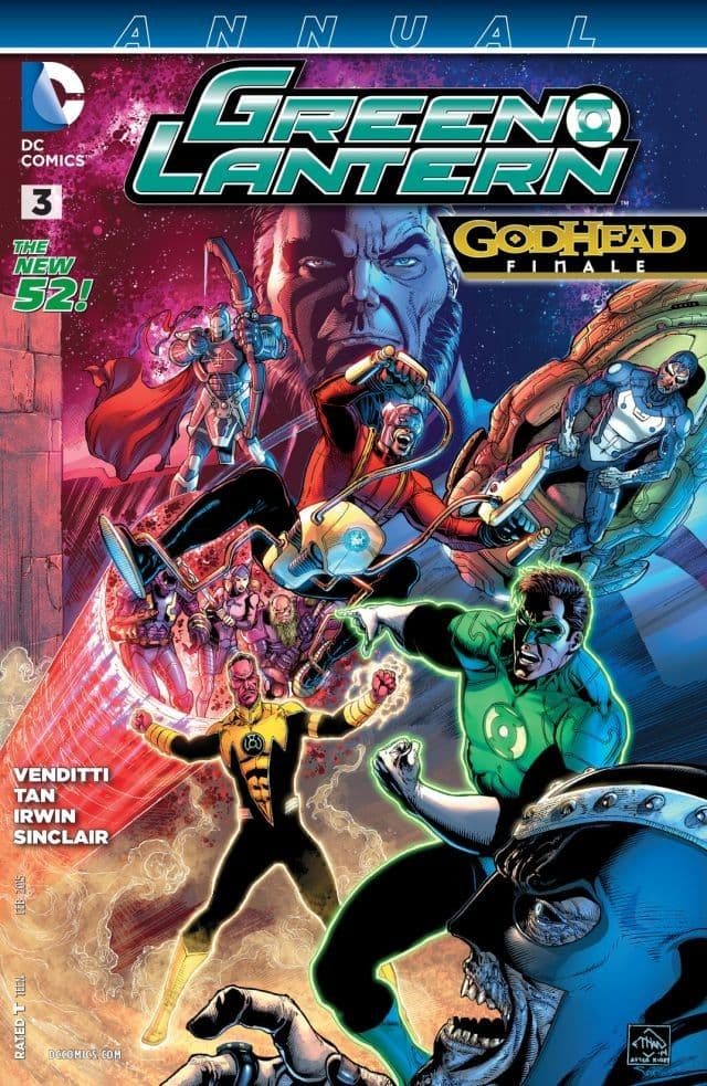 Green Lantern Annual #3 cover