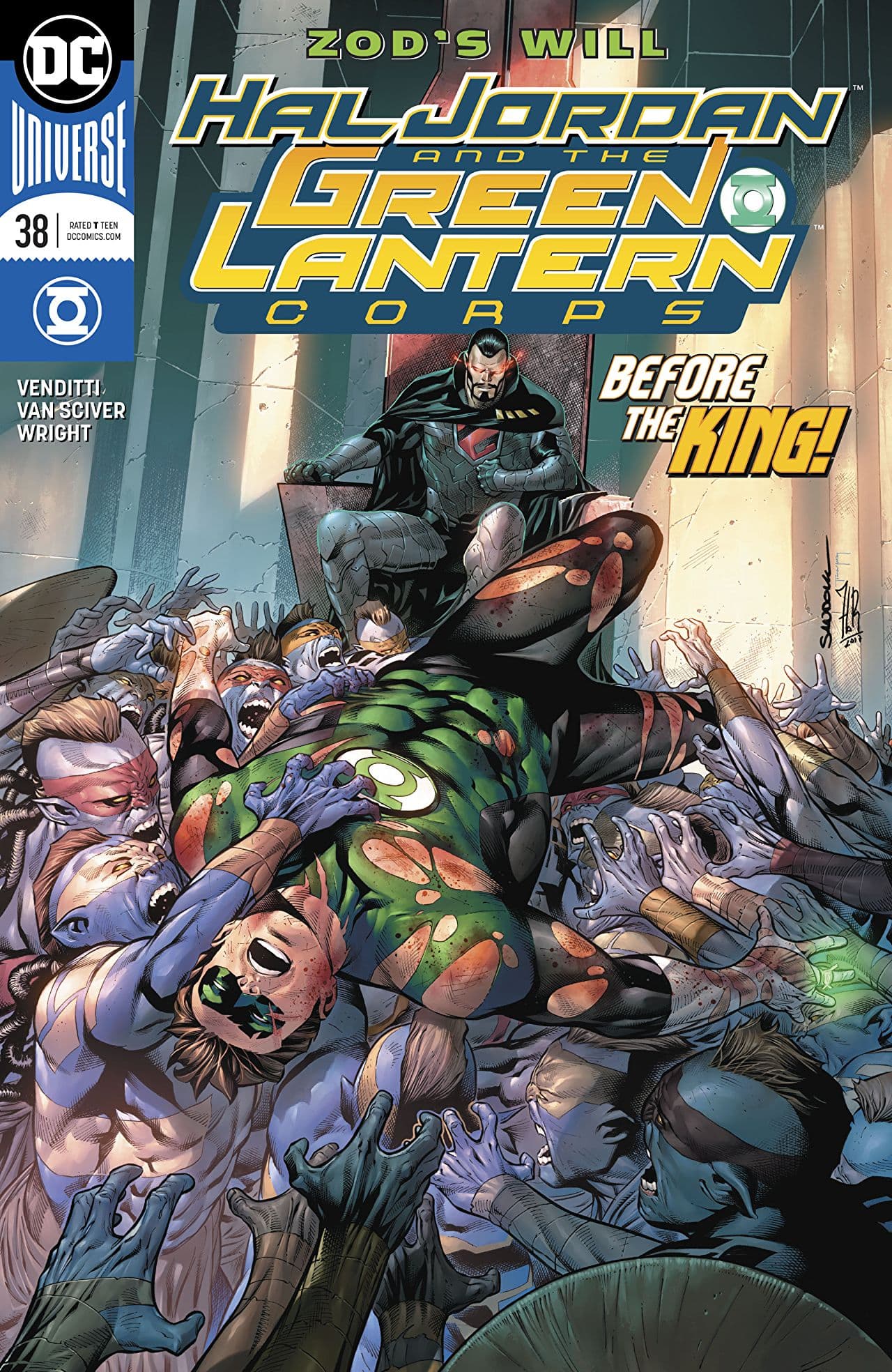 Hal Jordan & The Green Lantern Corps #38 cover