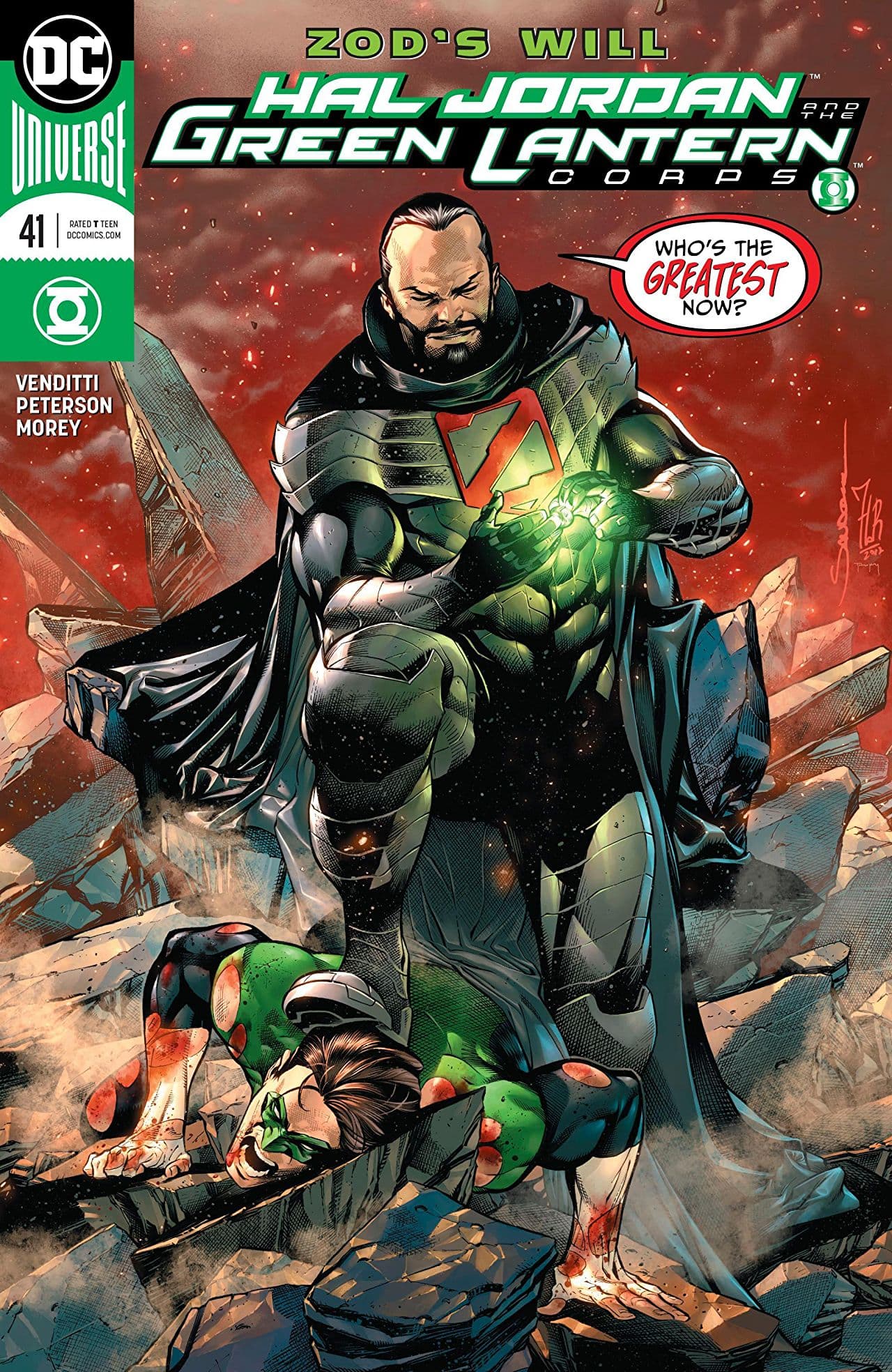 Hal Jordan & The Green Lantern Corps #41 cover